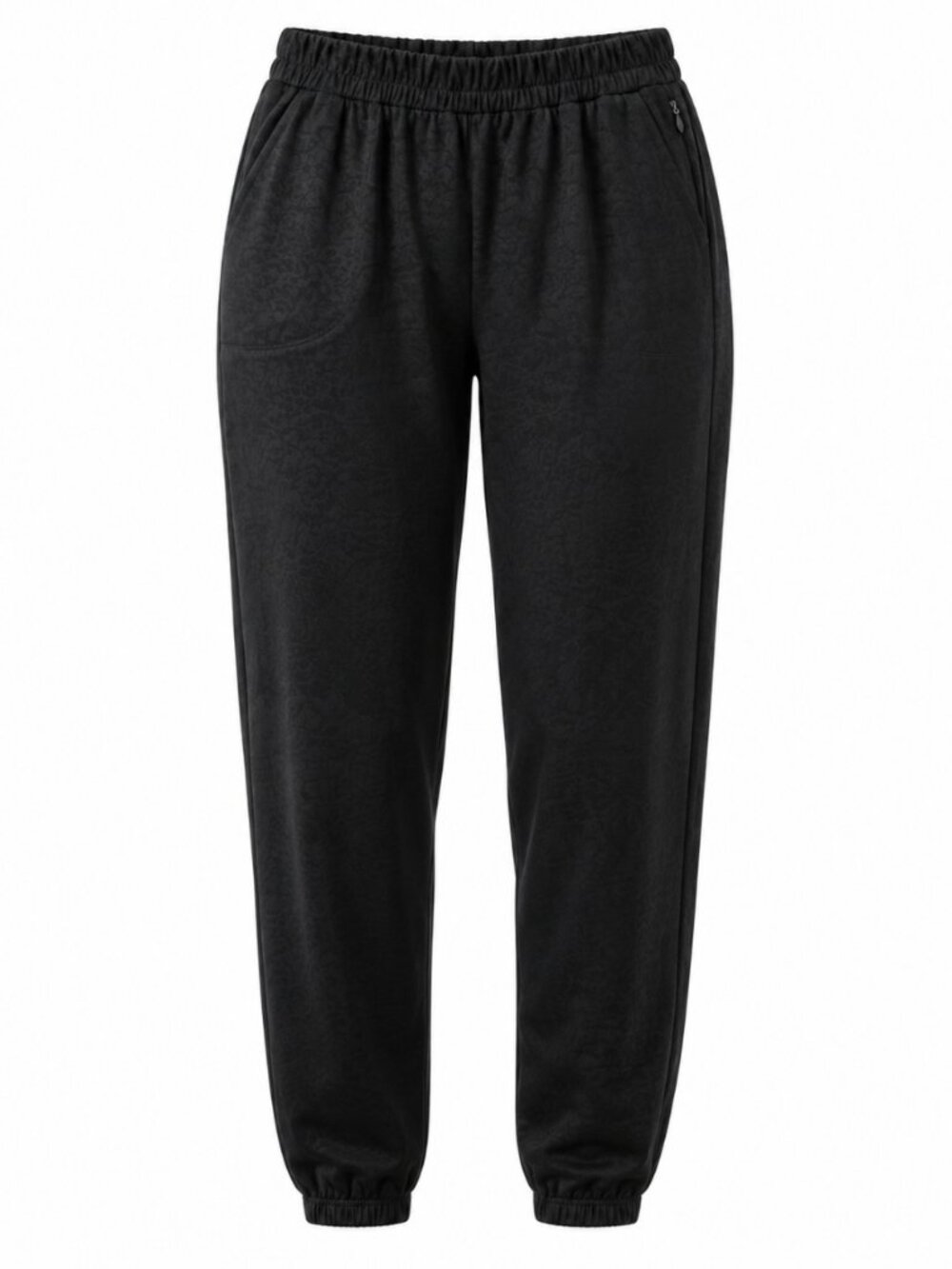 🦋 2/30 Zac & Rachel Black Leopard Print Jogger Pants XL